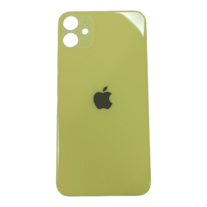 Tapa bat iphone 11 amarillo big hole