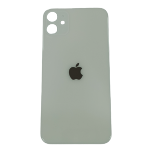 Tapa bat iphone 11 blanco big hole
