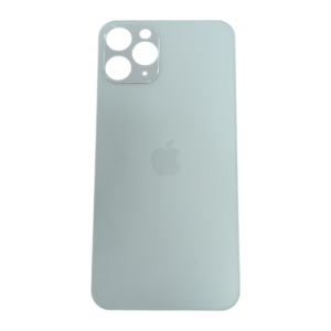 Tapa bat iphone 11 pro blanco big hole