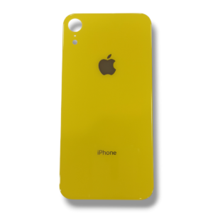 Tapa bat iphone xr amarillo (big hole)