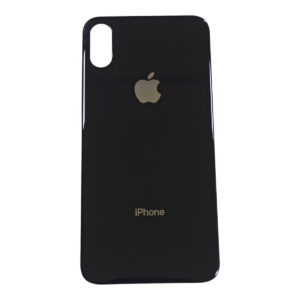 Tapa bat iphone x negro (small hole)
