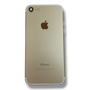 Carcasa iphone 16 pro dorado con flex