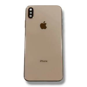 Carcasa iphone 16 pro max dorado con flex