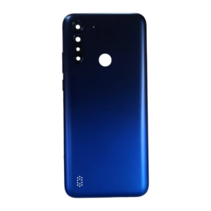 Tapa bat moto g8 power lite azul oscuro