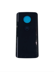 Tapa bat moto g6 plus azul oscuro con logo
