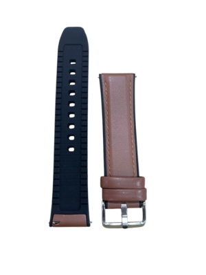 Malla reloj amazfit gts 2 / 3 / 4 / gtr 2 / 3 / 4 cuero marron