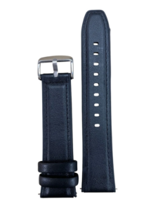 Malla reloj amazfit gts 2 / 3 / 4 / gtr 2 / 3 / 4 cuero negro