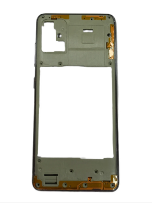 Carcasa sam a51 blanco / plata con flex