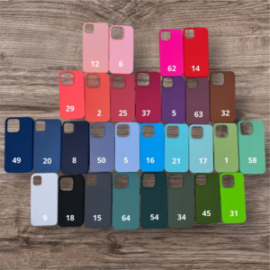 Funda silicon (sin logo) iphone 12 pro #30 nuevo morado