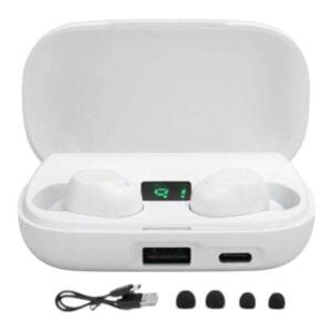 Auricular cv-10 blanco (con power bank 1500mah) bluetooth