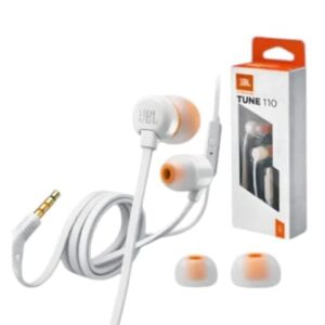 Auricular jbl (t110)(con cable 3.5mm) blanco