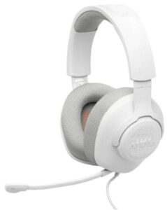 Auricular jbl quantum 100 blanco (vincha)(gamer con microfono)